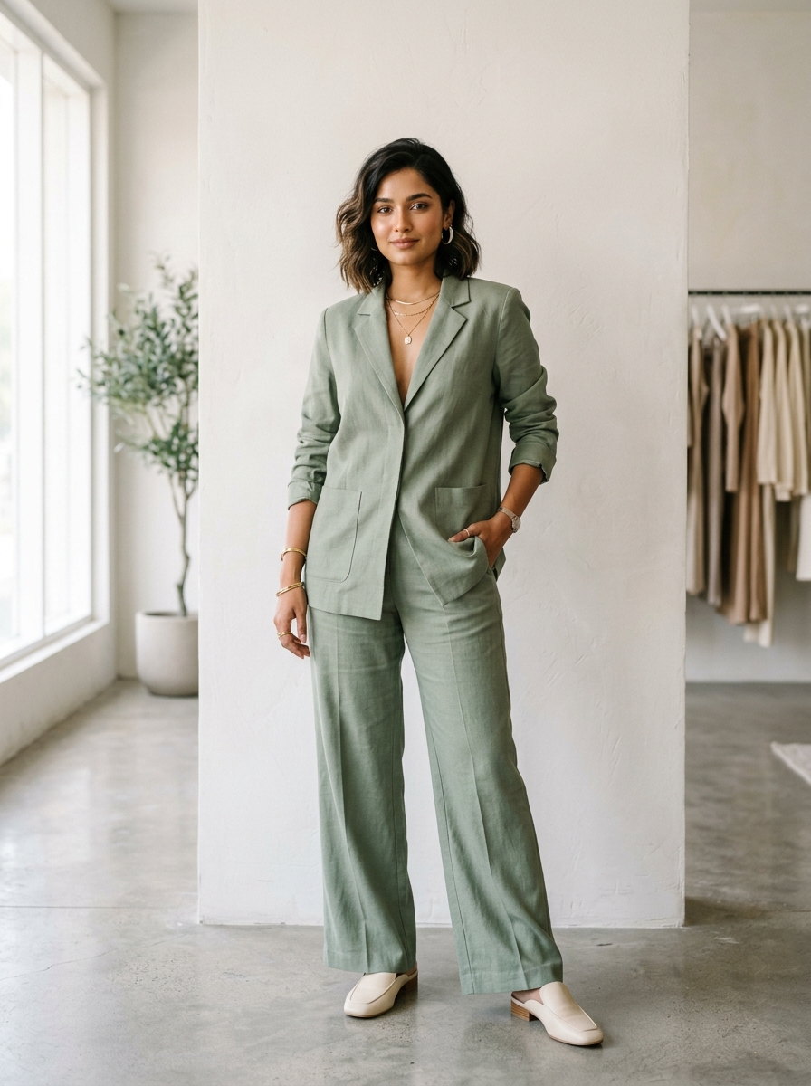 Festive Raw Silk Anarkali Set — Aavya Boutique